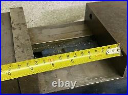 Enco Milling Machine Vise 6 Jaws, with Swivel Base Plate Bridgeport Mill