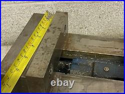 Enco Milling Machine Vise 6 Jaws, with Swivel Base Plate Bridgeport Mill