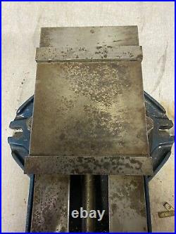 Enco Milling Machine Vise 6 Jaws, with Swivel Base Plate Bridgeport Mill