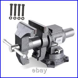 FATO 5 Heavy Duty Bench Vise 360-Degree Swivel Base and Head Multilight-5