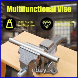 FATO 5 Heavy Duty Bench Vise 360-Degree Swivel Base and Head Multilight-5