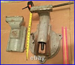 FPU Bison Poland Machinist Vise Swivel Base 6 Parts Or Fix Works Bench Tools
