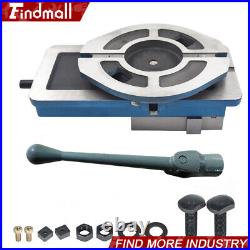 Findmall 6 × 7.5 Lockdown Milling Machine Bench Vise With 360° Swiveling Base