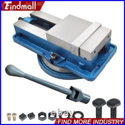 Findmall 6 × 7.5 Lockdown Milling Machine Bench Vise With 360° Swiveling Base