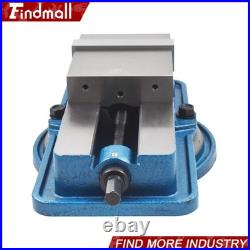 Findmall 6 Lockdown Milling Machine Vise Bench Vise With Swiveling Base Lock Vice