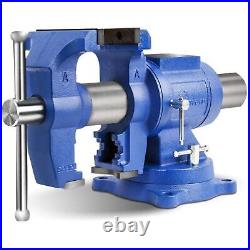 Forward HY-DT100-4IN Heavy Duty Bench Vise 360-Degree Swivel Base and Head wi