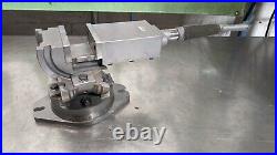 GIBRALTAR Machine Vise 3-Way Angle 4? Jaw Width 4? Jaw Open Swivel Base 110052