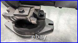 GIBRALTAR Machine Vise 3-Way Angle 4? Jaw Width 4? Jaw Open Swivel Base 110052