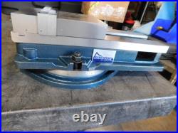 GIBRALTAR Machine Vise 6? Jaw Width Horizontal Swivel Base 428-72692