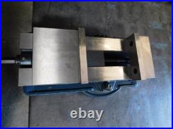 GIBRALTAR Machine Vise 6? Jaw Width Horizontal Swivel Base 428-72692