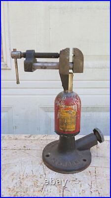 Garfield POWRARM Swivel Vise Vintage Bench Work Stand Pow-R-Arm