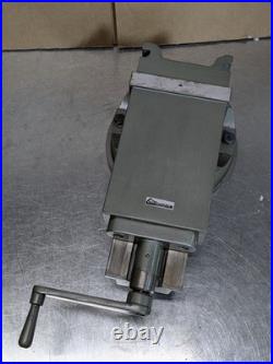 Gibraltar 2-Axis Angle Precision Machine Vise with Swivel Base 6 Jaw Width