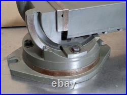 Gibraltar 2-Axis Angle Precision Machine Vise with Swivel Base 6 Jaw Width