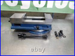 Gibraltar 6? Manual Swivel Precision Machine Vise 8-3/4? Cap 428-72692 INCOMPLETE