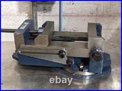 Gibraltar Adjustable Angle Drill Press Vise with Swivel Base 6 Jaw Width