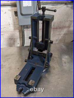 Gibraltar Adjustable Angle Drill Press Vise with Swivel Base 6 Jaw Width