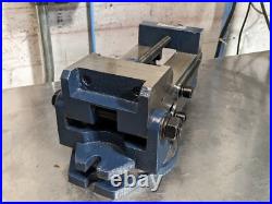 Gibraltar Adjustable Angle Drill Press Vise with Swivel Base 6 Jaw Width