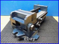Gibraltar Adjustable Angle Machine Vise with Swivel Base 6 Jaw Width 6 Opening