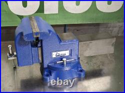 Gibraltar Bench Vise with Swivel Base 8 Jaw Width 8 Opening Capacity