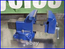 Gibraltar Bench Vise with Swivel Base 8 Jaw Width 8 Opening Capacity