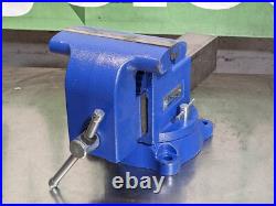 Gibraltar Bench Vise with Swivel Base 8 Jaw Width 8 Opening Capacity