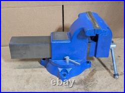 Gibraltar Combination Pipe and Bench Vise with Swivel Base 8 Jaw Width 8 Opening
