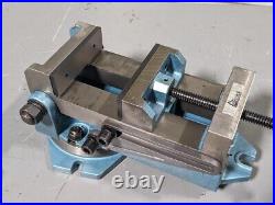 Gibraltar Industrial Angle Vise with Swivel Base 6 Jaw Width 6 Opening DAMAGED