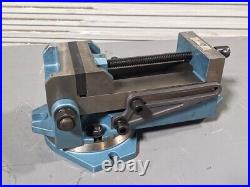 Gibraltar Industrial Angle Vise with Swivel Base 6 Jaw Width 6 Opening DAMAGED