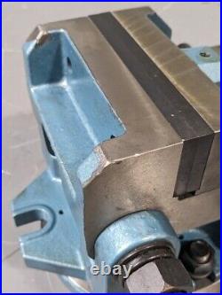 Gibraltar Industrial Angle Vise with Swivel Base 6 Jaw Width 6 Opening DAMAGED