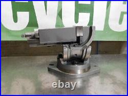 Gibraltar Machine Vise 4? Jaw W 4? Opening 3-Way Swivel Base 110052 INCOMPLETE