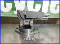 Gibraltar Machine Vise 4? Jaw W 4? Opening 3-Way Swivel Base 110052 INCOMPLETE