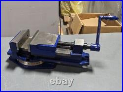 Gibraltar Machine Vise with Swivel Base 6 Jaw Width 6 Opening Capacity