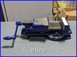 Gibraltar Machine Vise with Swivel Base 6 Jaw Width 6 Opening Capacity
