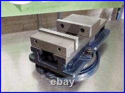 Gibraltar Machine Vise with Swivel Base 6 Jaw Width 8-3/4 Jaw Opening