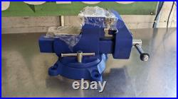 Gibraltar Reversible Combination Bench Vise with Swivel Base 5-1/2 Jaw Width