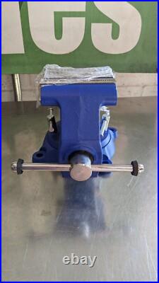 Gibraltar Reversible Combination Bench Vise with Swivel Base 5-1/2 Jaw Width