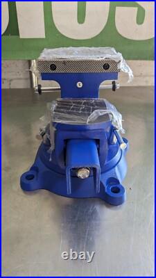 Gibraltar Reversible Combination Bench Vise with Swivel Base 5-1/2 Jaw Width