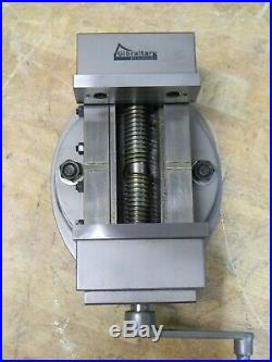 Gibraltar Self Centering Vise with Swivel Base 4 Jaw Width 4 Opening Cap