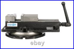 HHIP 3900-2102 Pro-Series Heavy Duty Milling Vise with Swivel Base, 4 Jaw Width