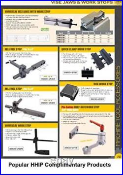 HHIP Ultra Angle Tight Positive Lock Vise without Swivel Base 6 Width x 1.95 D