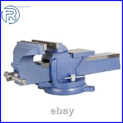 Heavy 8Inch Mechanic Bench Vise Table Top Clamp Press Locking Swivel Base US