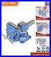Heavy-Duty 4-Inch Multi-Jaw Vise with 360° Swivel Base for Home & Industrial Use