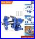 Heavy Duty 5 Inch Bench Vise with 360-Degree Swivel Base 8,800 lbs Clamp Force