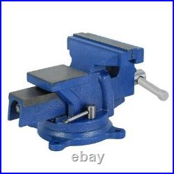 Heavy Duty 8 Work Bench Vice Vise Workshop Clamp Engineer Jaw Swivel Base Table