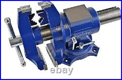Heavy Duty Cast Iron Bench Vise Swivel Rotating Head & Base MechanicTool Shop