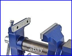 Heavy Duty Cast Iron Bench Vise Swivel Rotating Head & Base MechanicTool Shop