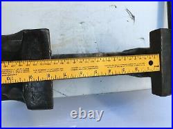 Heavy Duty Reed 105 Vise 5 Inch Jaws 70+ Pounds Non-swivel Base