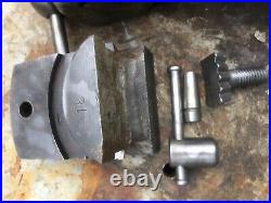 Heavy Duty Reed 403 1/2 R Machinist Bench Vise 3 1/2 Jaws Swivel Base And Jaw