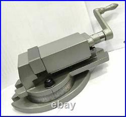 High Precision Milling Vise Swivel Base 3 (75 mm) Milling Vice-Hardened Jaws
