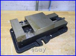 Interstate Horizontal Positive Locking Machine Vise with Swivel Base 6 Jaw Width